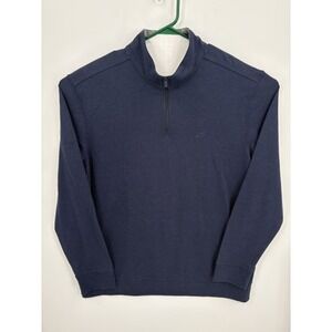 Southern Tide The Skipjack Men's Navy Performance 1/4 Zip Pullover Sweater, 2XL